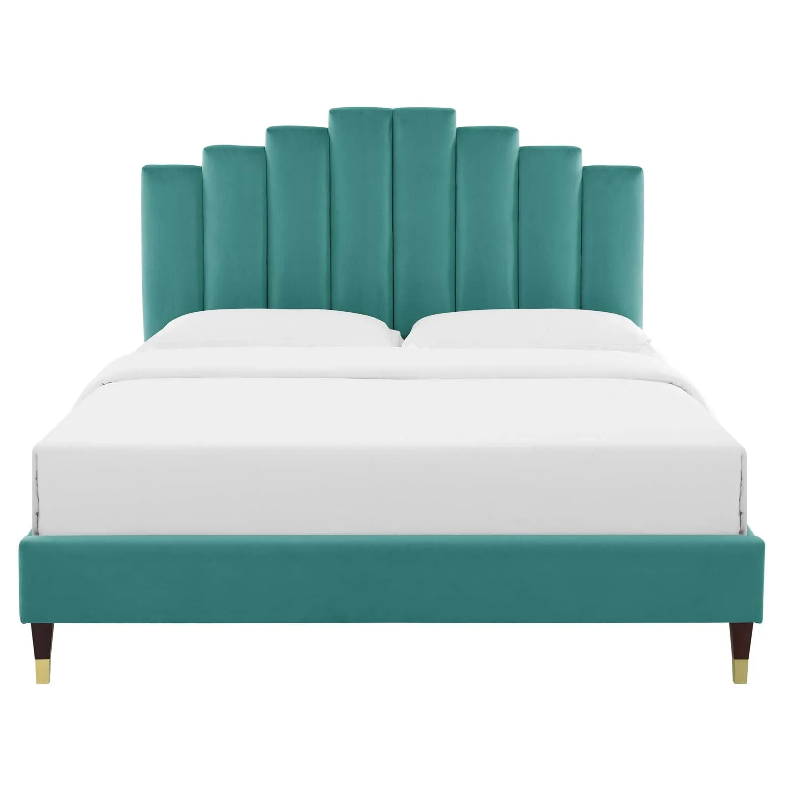 Elise  Performance Velvet Platform Bed