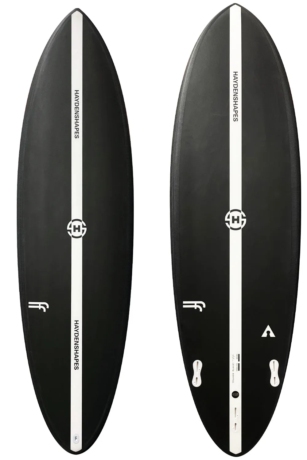 Hayden Shapes Hypto Krypto Future Flex Surfboard - Inverted Black
