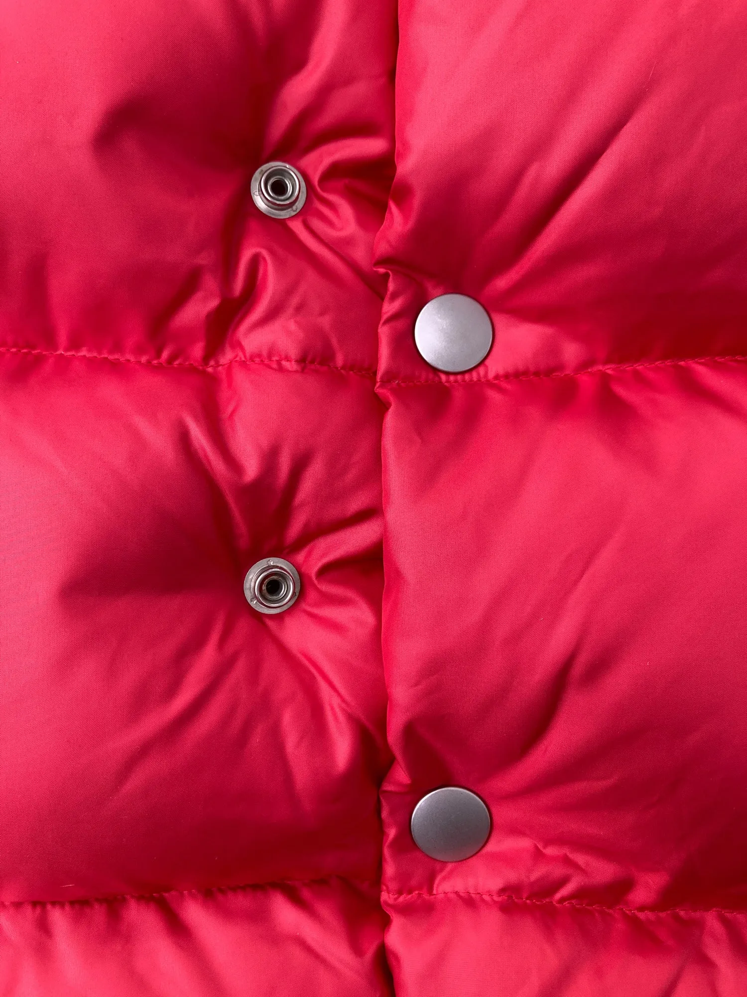Junya Watanabe Comme des Garcons AW2007 red poly tape detail puffer jacket
