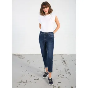 Mia Mom Jean Mid Wash | Short Leg