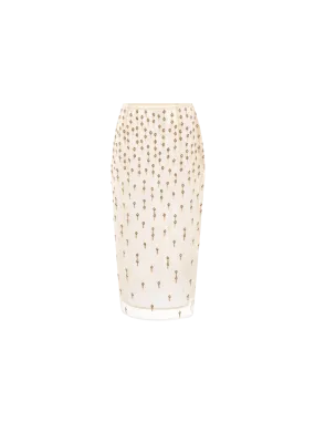 Tulle Midi Skirt