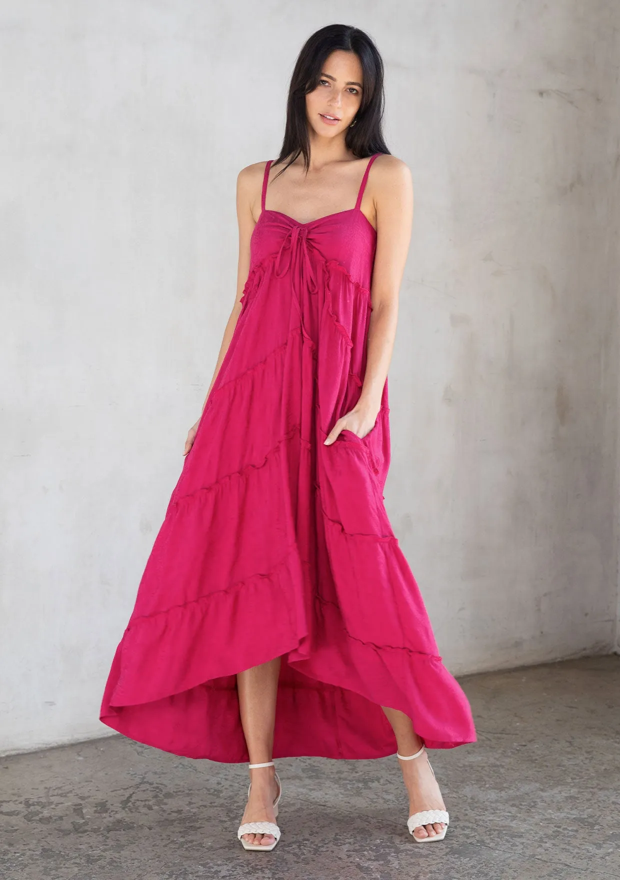 Wavelength Tiered Maxi Dress